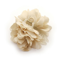 Conmé Hårklemme Lea Big Flower Sand 1