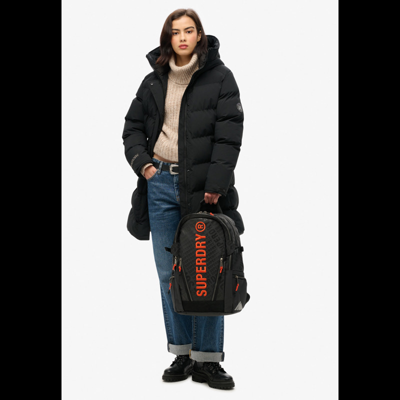 Superdry Rygssäk Tarp Print Svart mönster 2