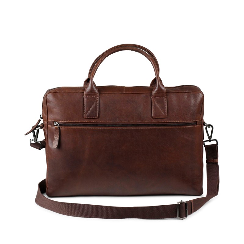 Tyler & Co Datorväska Chicago Konjak 14" 7