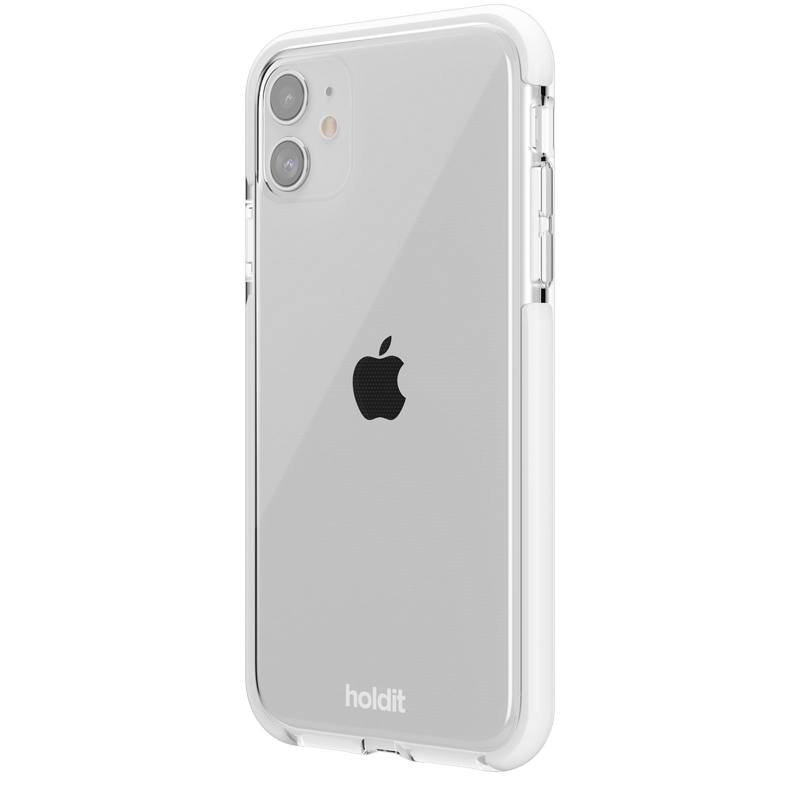 Holdit Mobilcover Seethru Vit iPhone XR/11 2