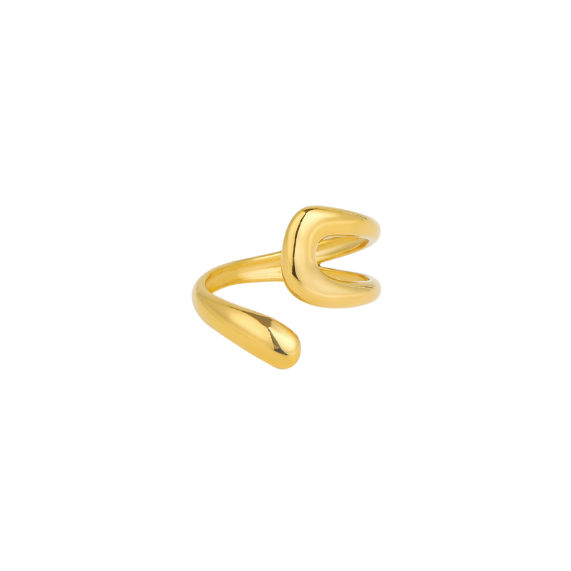 PITAYA Ring Oline Double Open  Guld