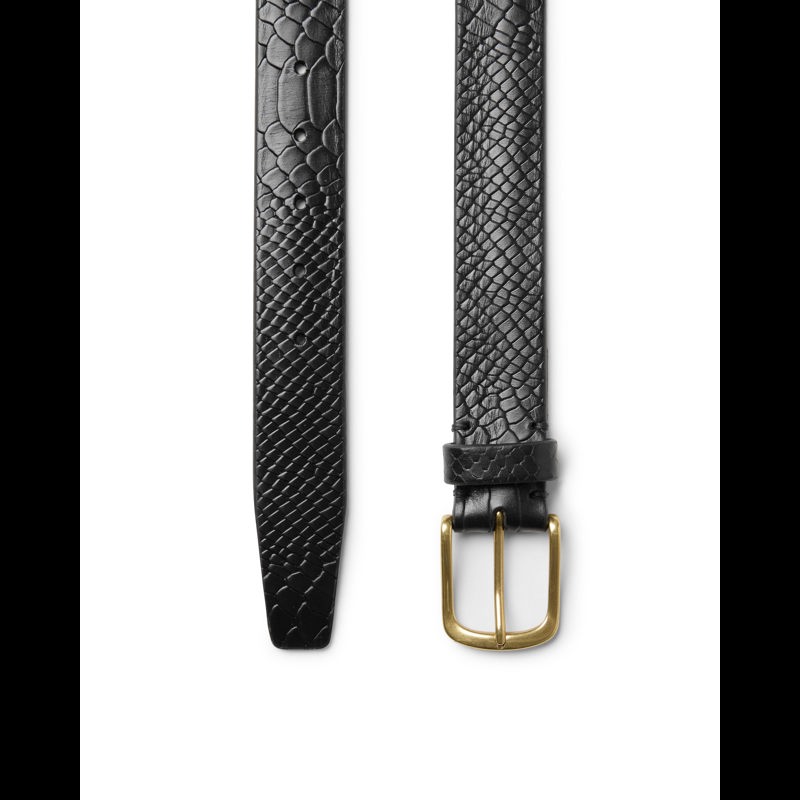 Saddler Läderbälte Luca Svart 85 Cm 2