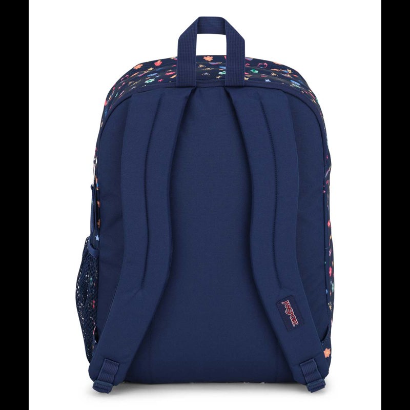 JanSport Rygsæk Big Student Sort m/mønster 15" 8