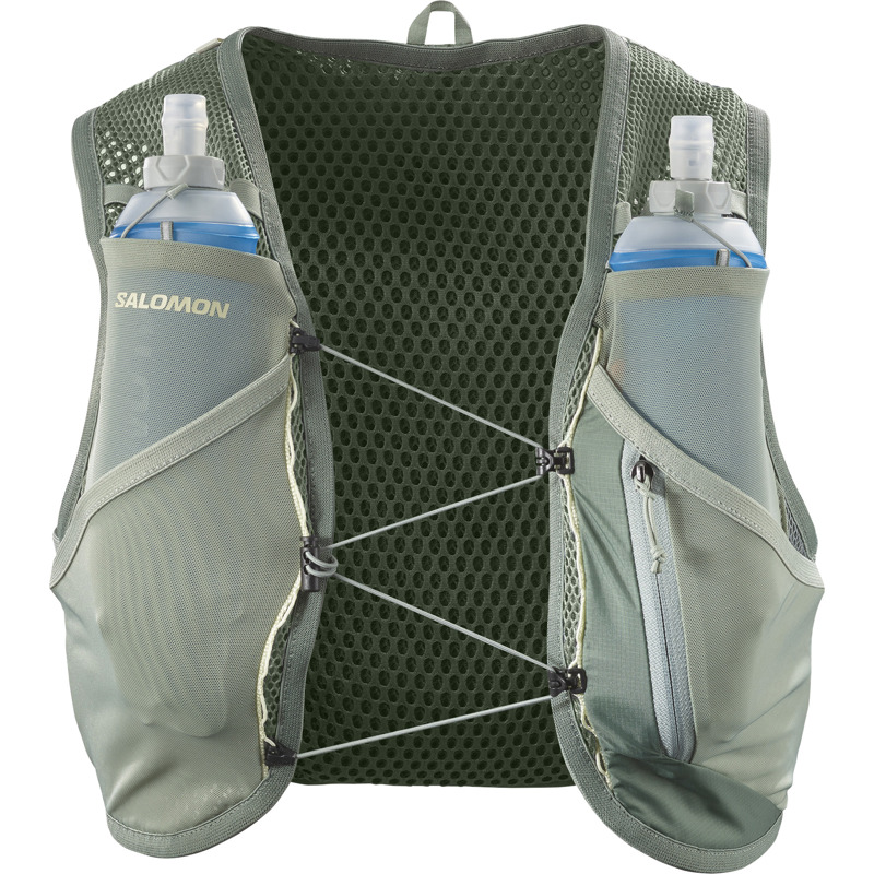 Salomon Löparväst Active Skin 8 L. Grön Str XS 3