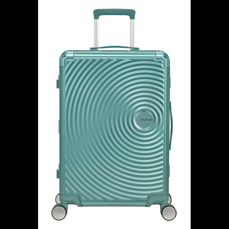 American Tourister Resväska Soundbox Alu Turkos 68 Cm 1