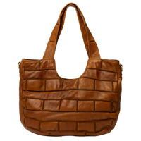 RE:DESIGNED Skuldertaske Margo Big Brun 1
