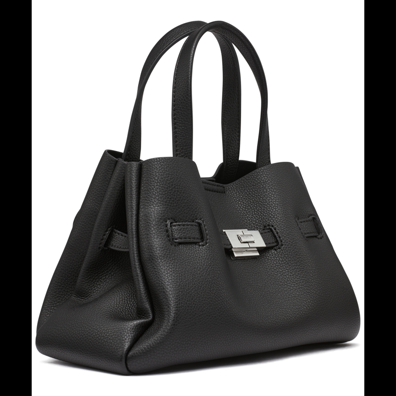 DKNY Skuldertaske Bryar SM Sort/sølv 2