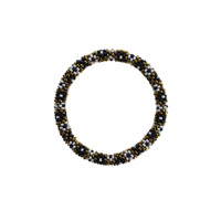 By Stær Armband Nepal Nr. 1224 Svart/Guld 1