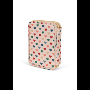 Konges Sløjd Pennfodral Clover Coeur Coloré Creme