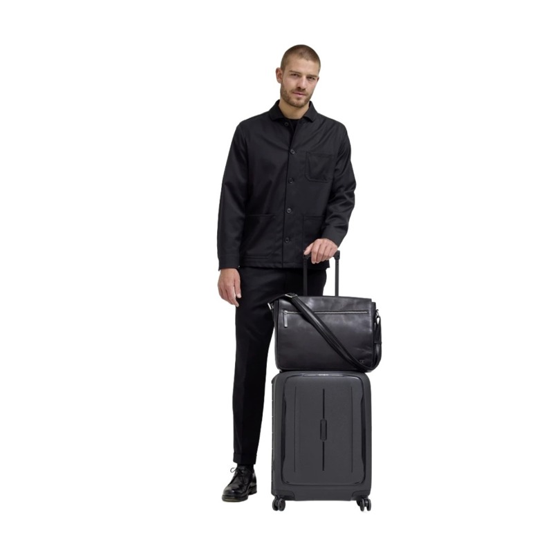 Jost Skuldertaske L Skagen Sort 2
