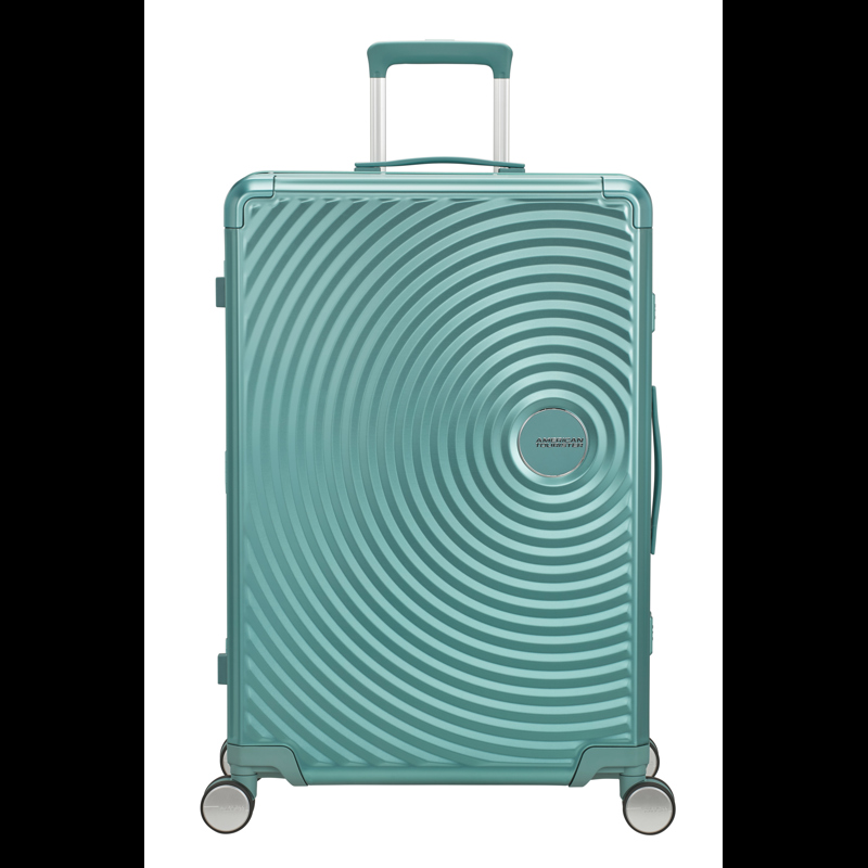 American Tourister Kuffert Soundbox Alu Turkis 77 Cm 1