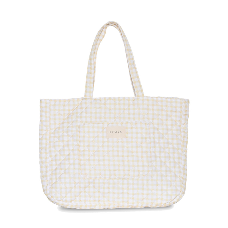 PITAYA Tote Bag Quilted  Gul