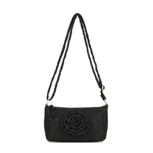 Conmé Crossbody Sille Rose Sort/Sort