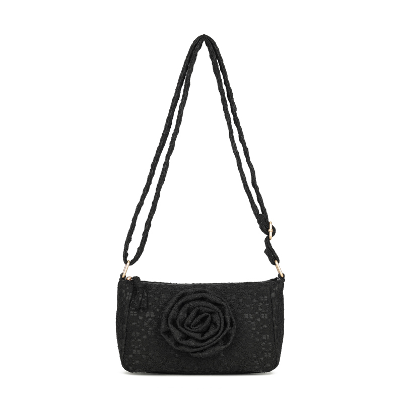 Conmé Crossbody Sille Rose Sort/Sort 1