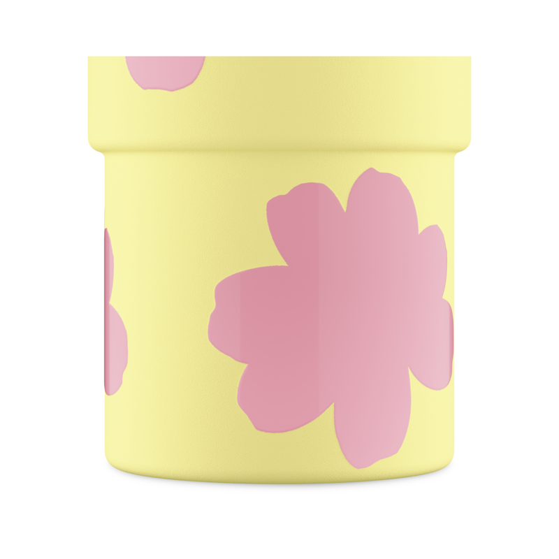 24Bottles Termosmugg Straw Cup Citrus Gul 3