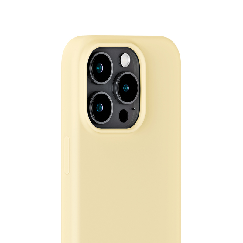 Holdit Mobilfodral Butter Yellow Ljusgul Iphone 15 Pro 4