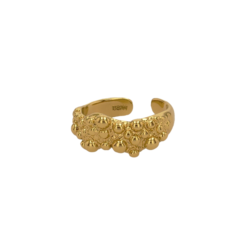 Winther Studio Ring Large Pompa Guld 1