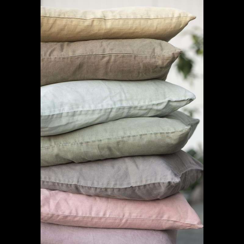 Ib Laursen Kuddfodral Oliv Grön 50x50cm 9