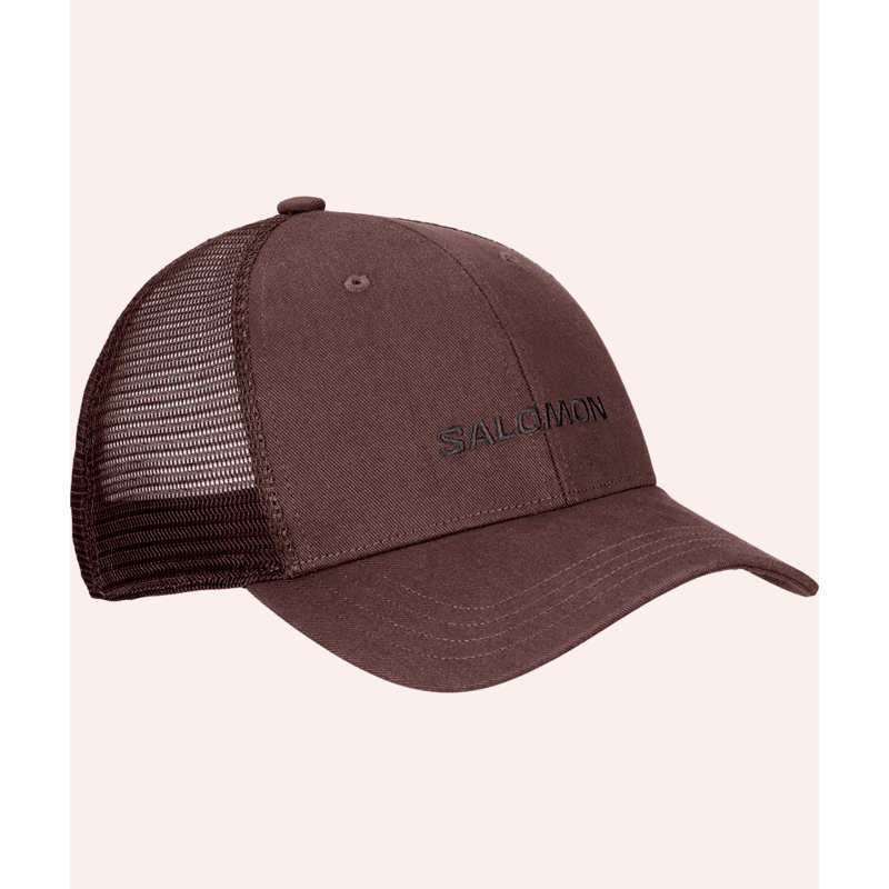 Salomon Kasket Logo Trucker Brun Str L/XL