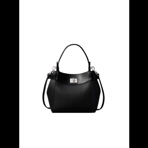 Calvin Klein Crossbody mix media turnlock Sort