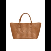 PITAYA Skuldertaske Noa Braided Caramel