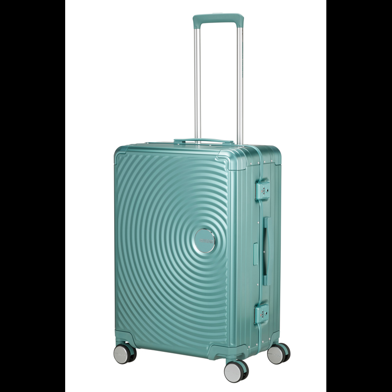 American Tourister Resväska Soundbox Alu Turkos 68 Cm 7