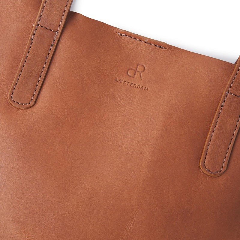 dR Amsterdam Shopper Camel 4