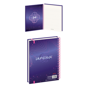 KPop Demon Hunters Anteckningsbok Kpop Demon Hunt Lila