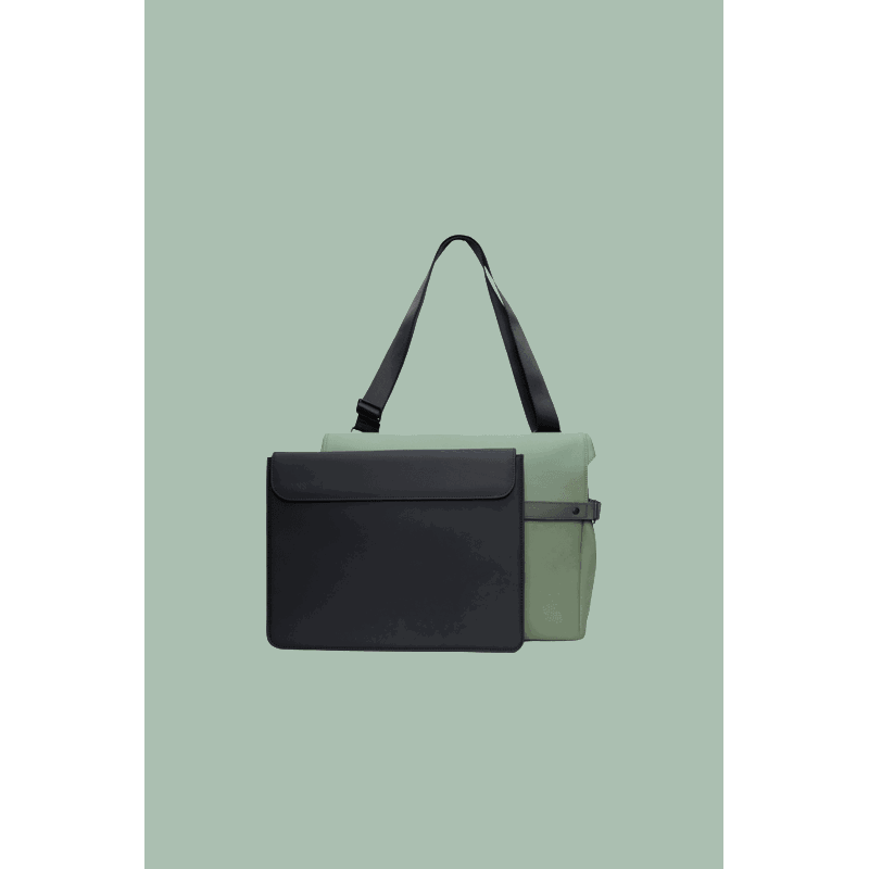RAINS Skuldertaske Messenger OTG W3 Bladgrøn 14" 4