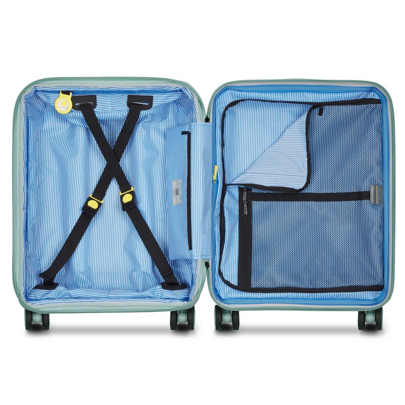 Delsey Kuffert Lutece L. Grøn 55 Cm 3
