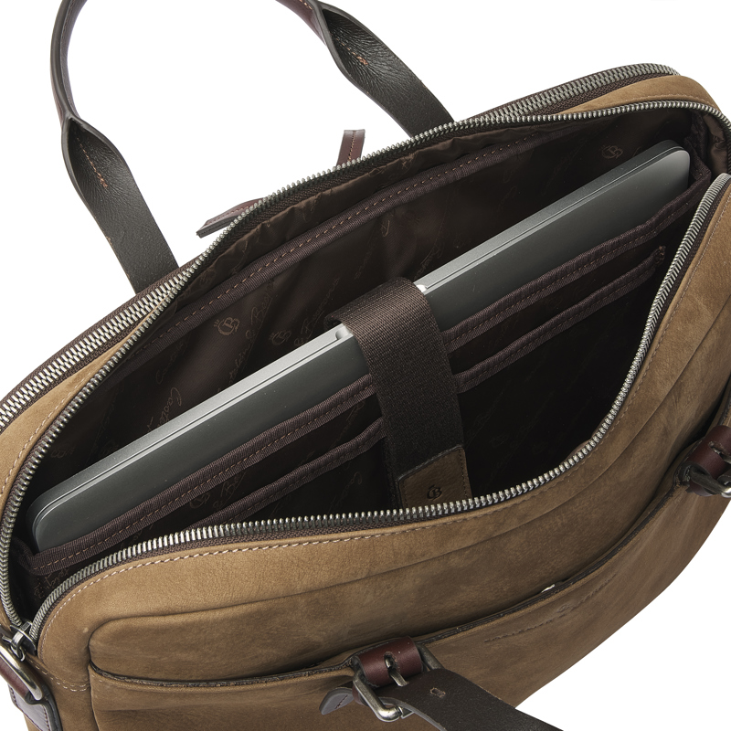 Castelijn & Beerens Computertaske Taupe 15" 6