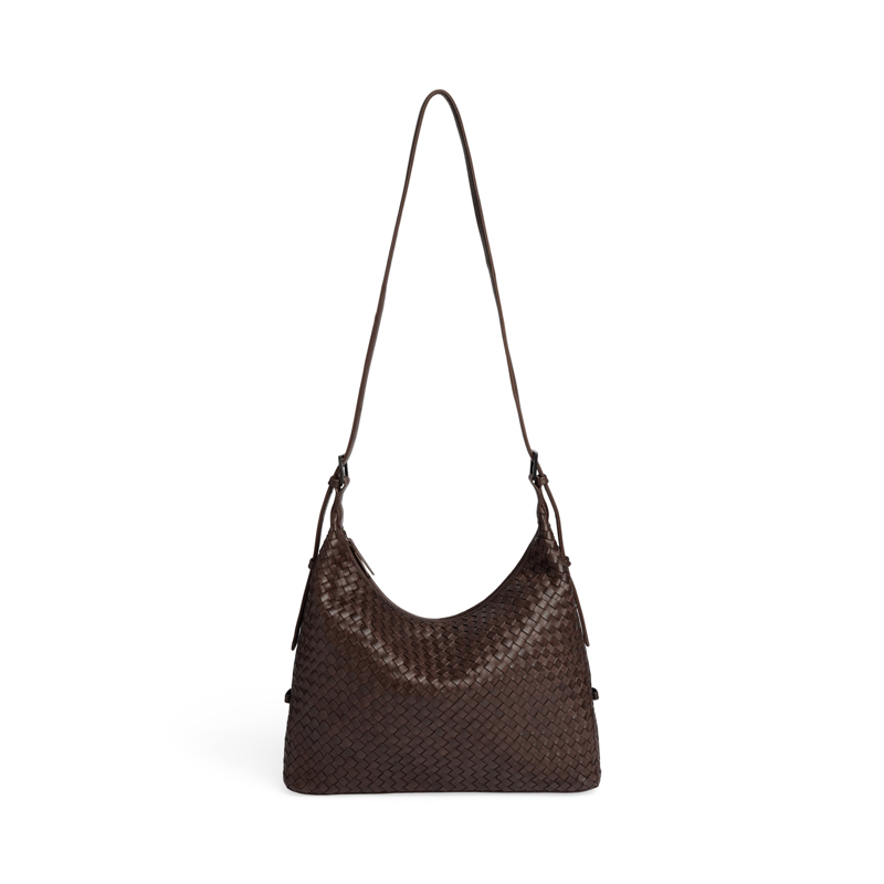 MARKBERG Skuldertaske TribecaMBG  Weave M. Brun 14" 6