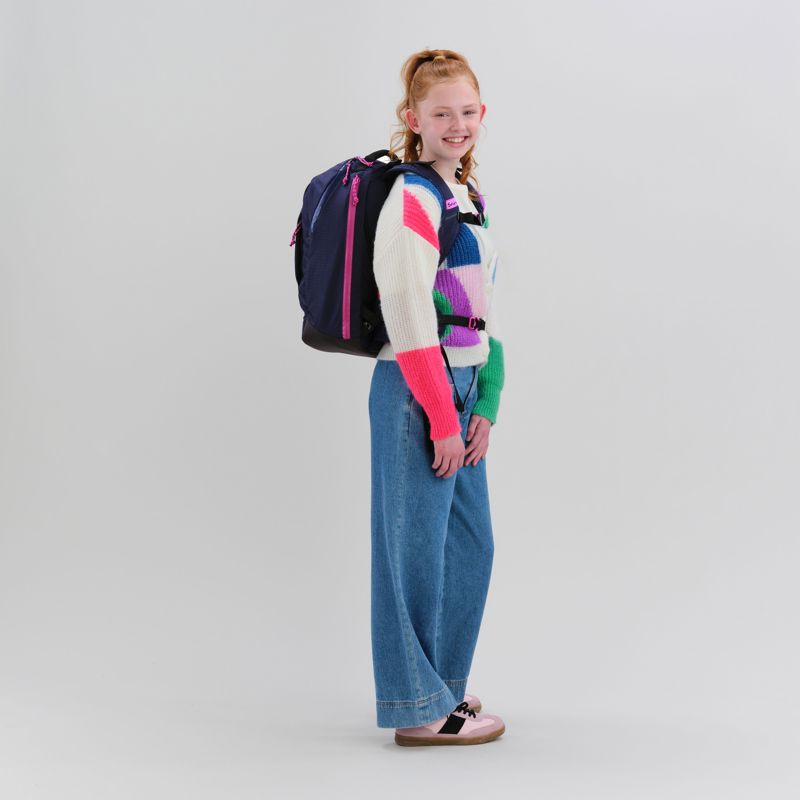 Satch Skoletaske CON:NEXT Pink Blue Blå 2