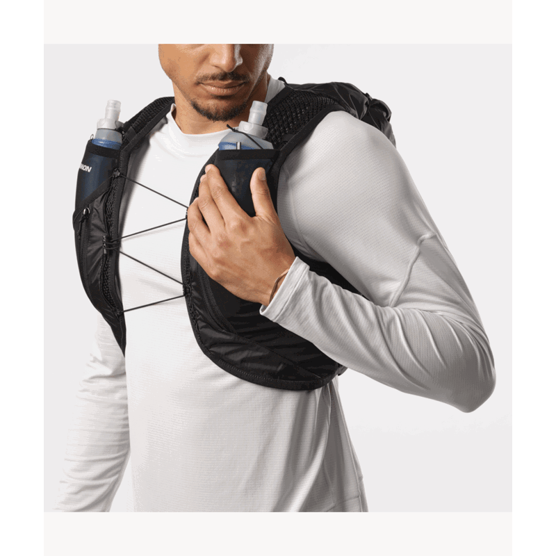 Salomon Löparväst Active Skin 12 Svart Str L 5
