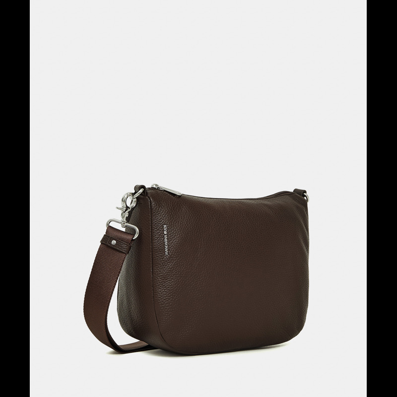 Mandarina Duck Crossbody Mellow Leather Hobo M. Brun 2