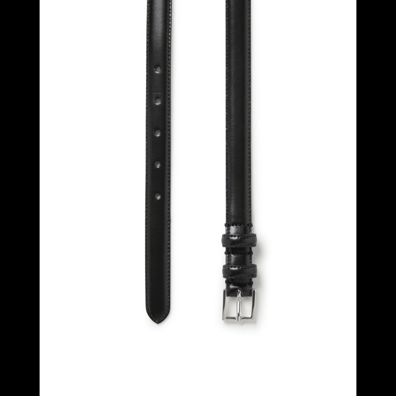 Saddler Læderbælte Leja Sort 80 Cm 2
