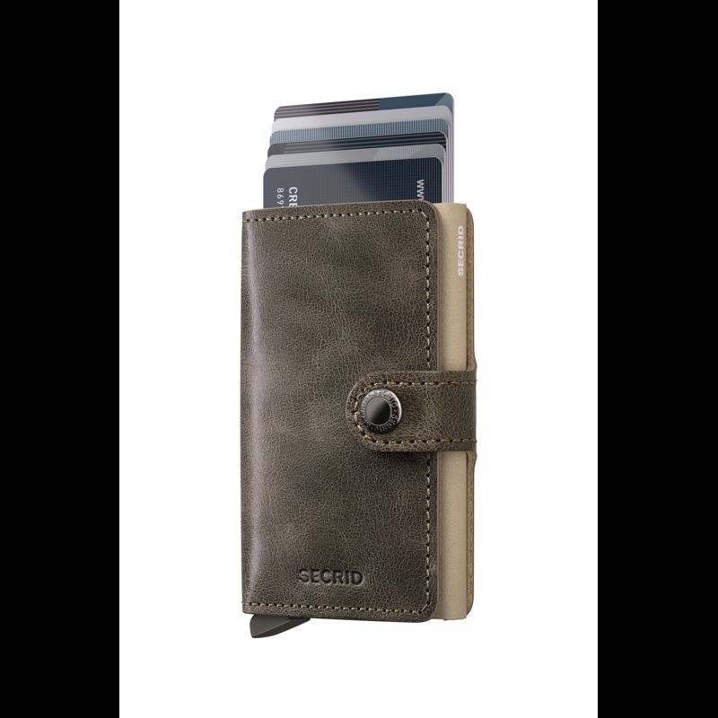 Secrid Miniwallet Brun/Beige 5