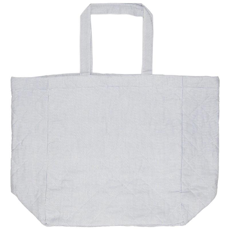 Ib Laursen Shopper Quiltet Blå/hvid 1