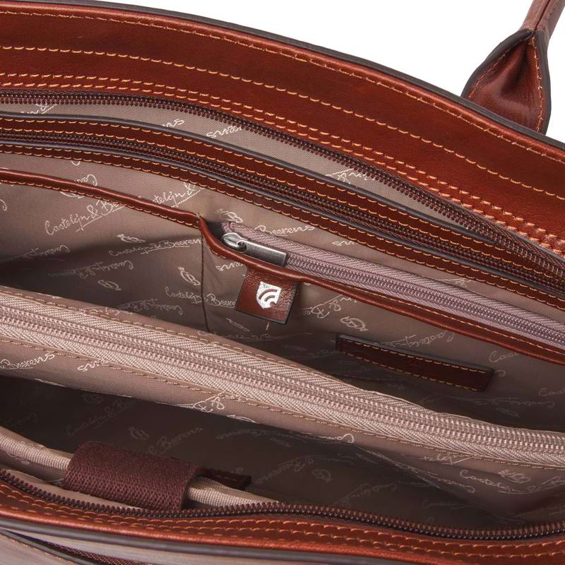 Castelijn & Beerens Arbejdstaske Ellen Cognac 15" 7