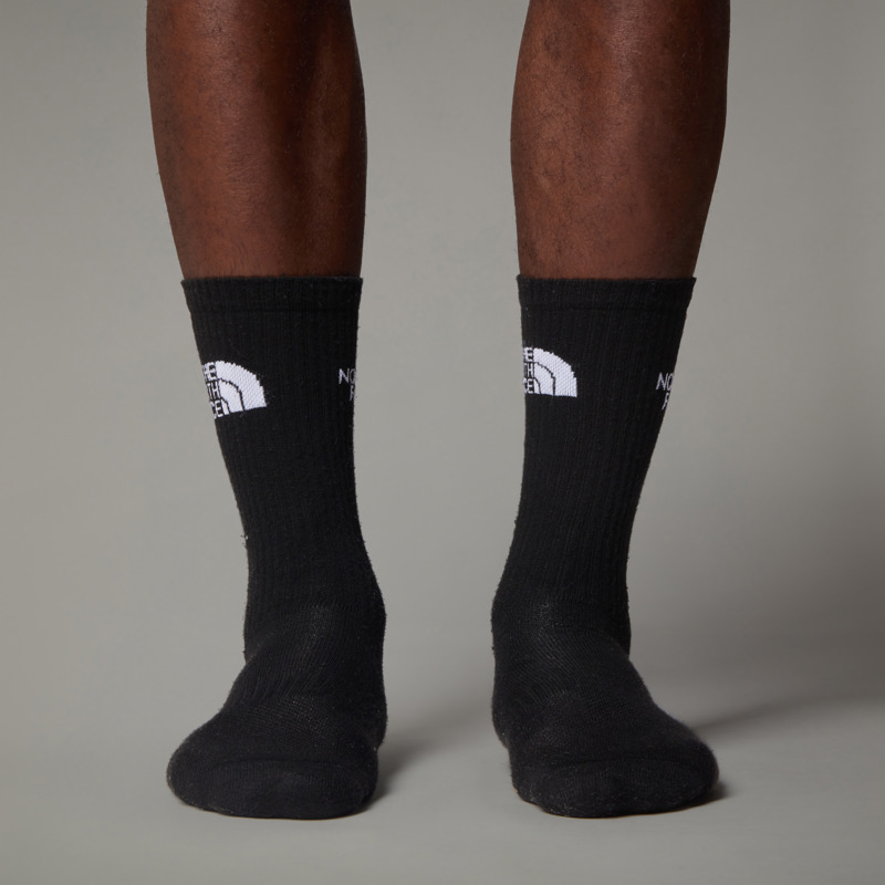 The North Face Strumpor Multi Sport 3-pack Svart Str. 41-43 2
