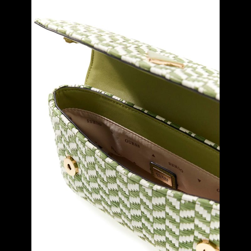 Guess Skuldertaske Tessi    Oliven 3
