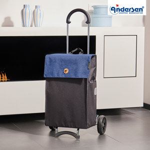 Andersen Shoppingvagn Scala shopper Her Svart/Röd alt image