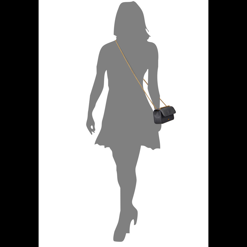 DKNY Skuldertaske Minnie Sort/Guld 5