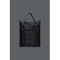 RAINS Tote Bag Trail Rolltop W3 Sort 1