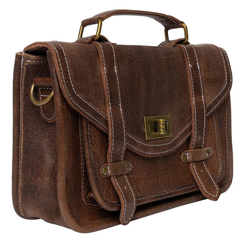 RE:DESIGNED Crossbody Henna Big M. Brun 3