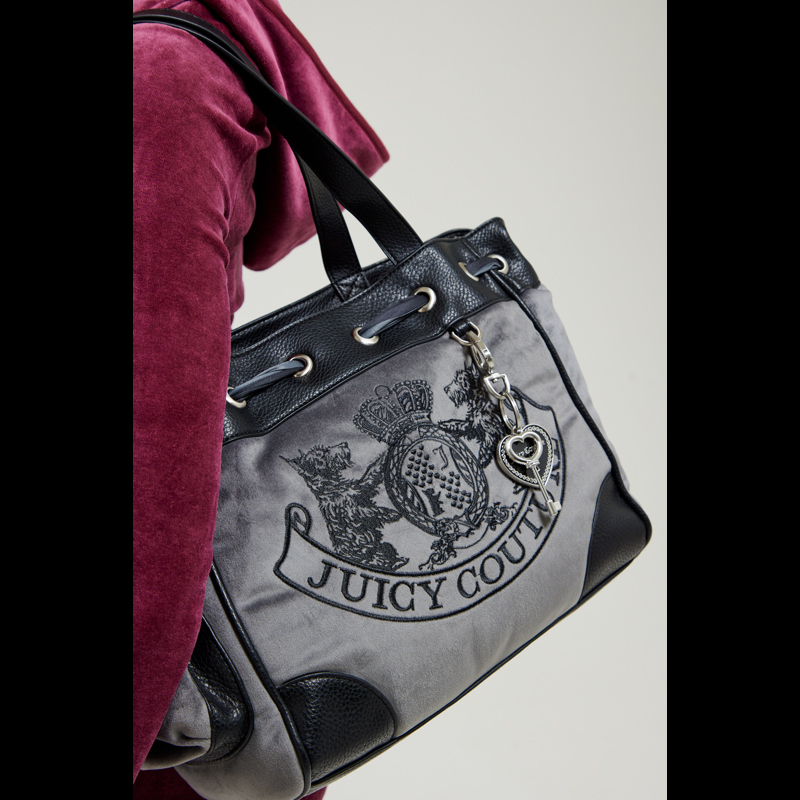 Juicy Couture Axelväska Daydreamer  Grå 7