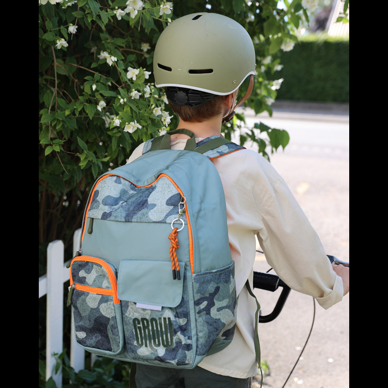 Grow Rygsæk Camo Army Grøn 6
