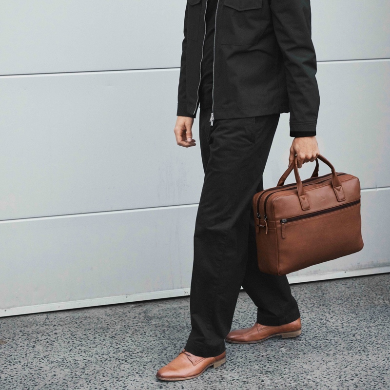 MARKBERG Computertaske Kingstonmbg  Cognac 14" 2