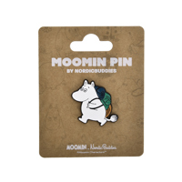 Nordic Buddies Brosch Pin Muminäventyr Grå/vit 1