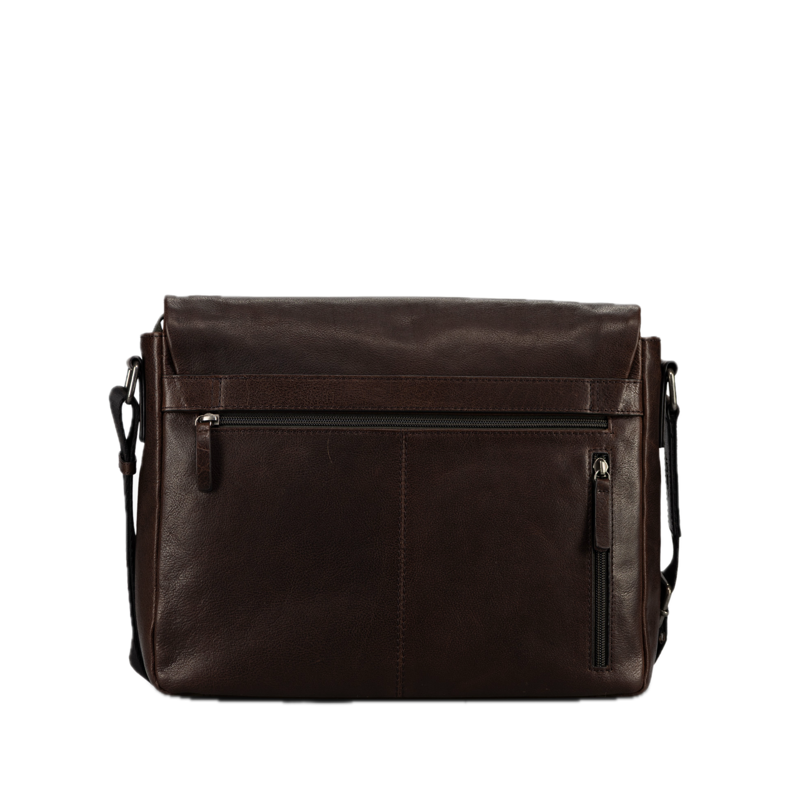 Jost Skuldertaske Glasgow M Brun 4
